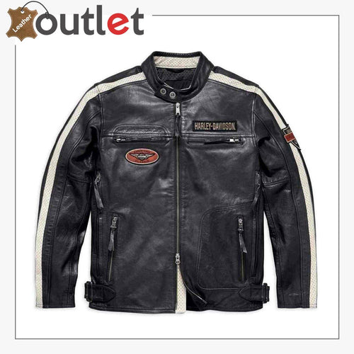 WILLIE G. LIMITED EDITION CONVERTIBLE LEATHER JACKET 97157-17VM / Leather  Jackets / Men / Clothing / - House-of-Flames Harley-Davidson