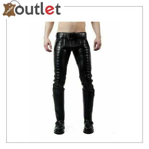Ernkv Men's Pants Solid Color Comfy Lounge Casual Leather Pants For Husband  Boyfriend Son Fashion Full Length Trousers Shiny Trousers Costumes Leather  Pants Black XXXL - Walmart.com