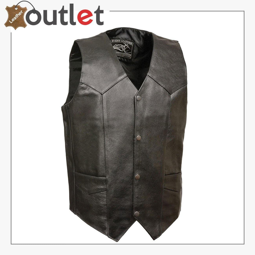 Open Range Leather Vest