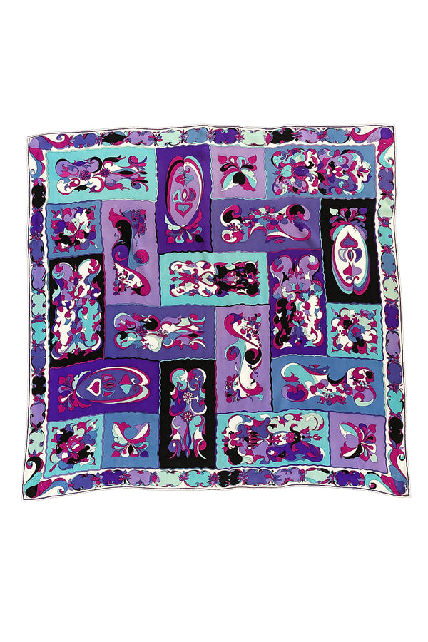 Emilio Pucci blanket with abstract print