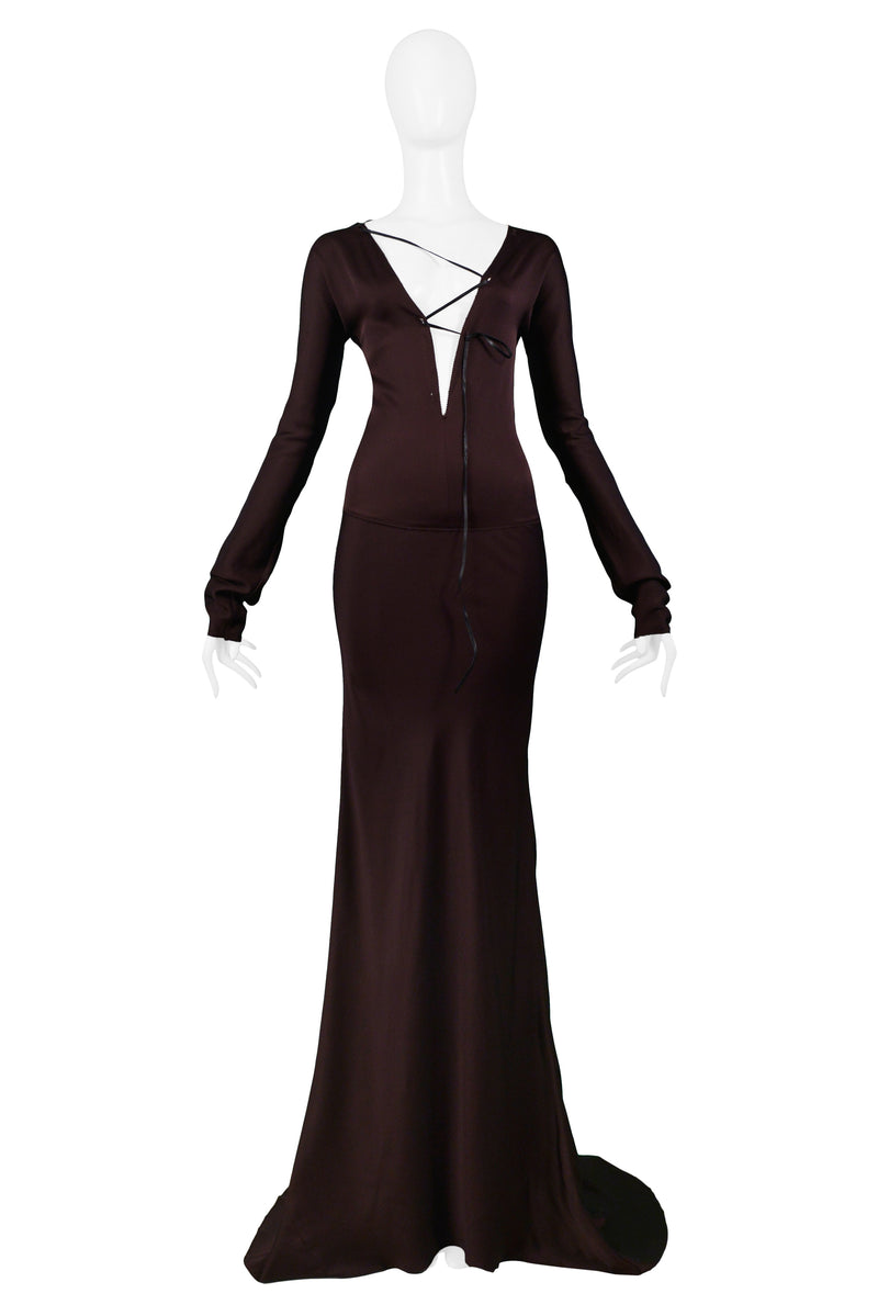 GUCCI BY TOM FORD ICONIC GOTHIC GOWN 