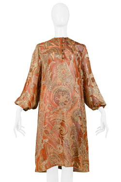 paisley tunic dress