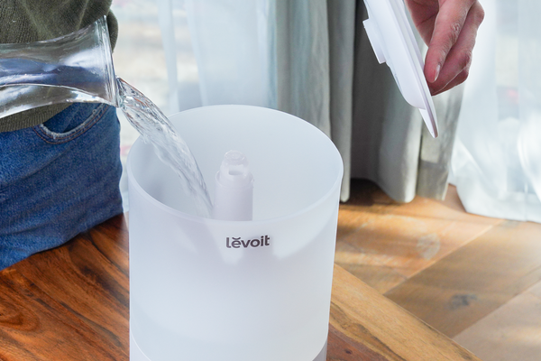 Always Use Distilled Water when refilling humidifier