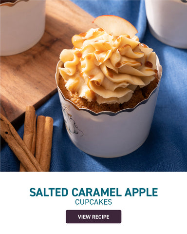 Salted Caramel Apple Cupcakes