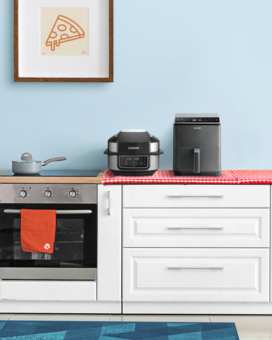 Aeroblaze™ Indoor Grill and Dual Blaze™ Air Fryer