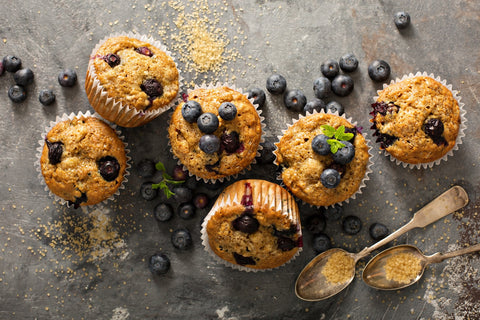 Blue Berry Oat Muffins