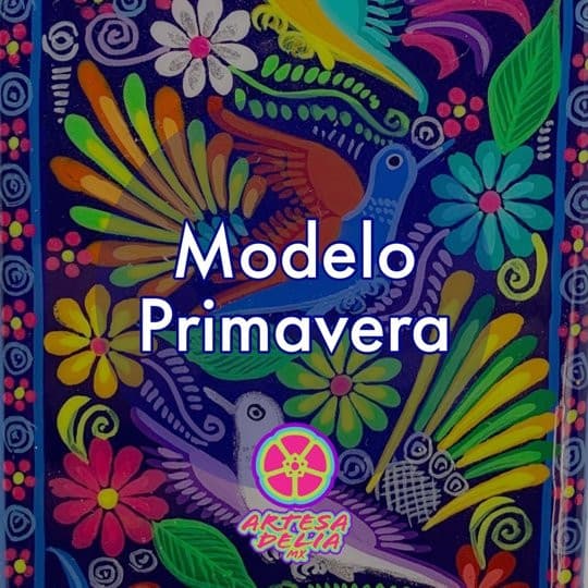 Funda Pintada a Mano iPhone 6 plus Modelo Primavera - Artesadelia