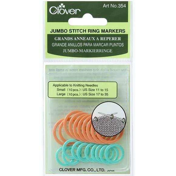 Clover Jumbo Locking Stitch Markers