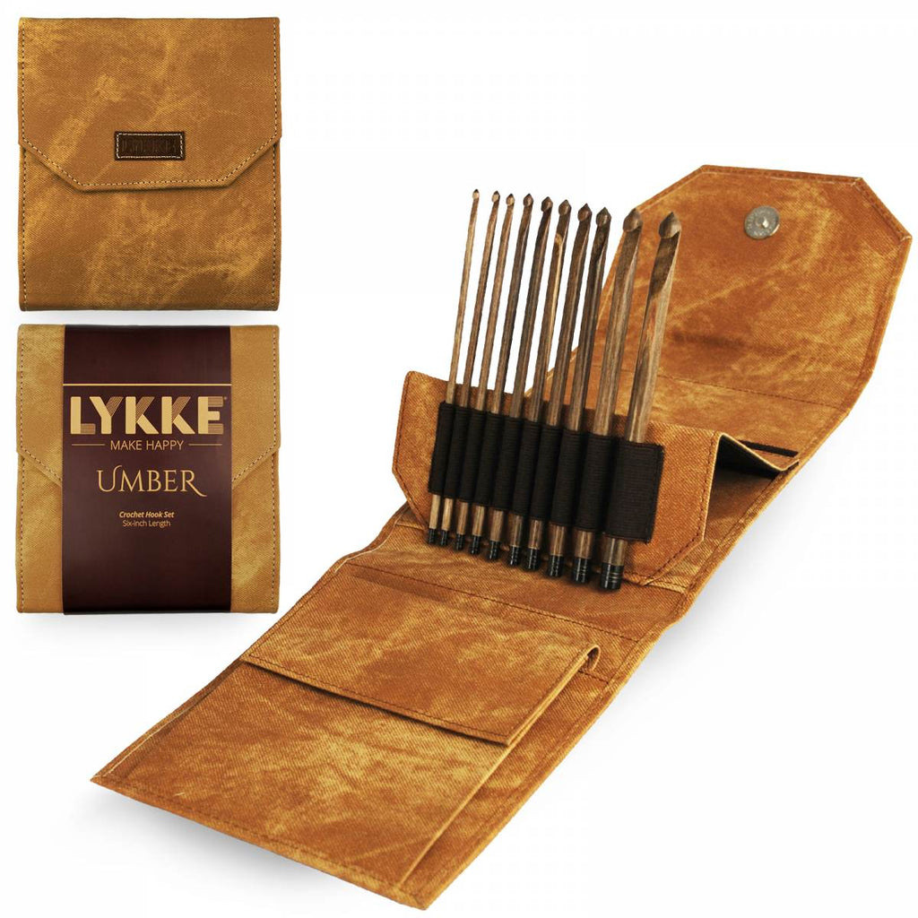 LYKKE Umber 6 Interchangeable Crochet Hook Set – The Needle Store