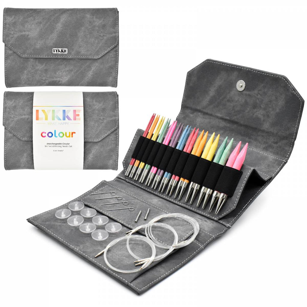 LYKKE Cords for 5 Interchangeable Knitting Needles – The Needle Store