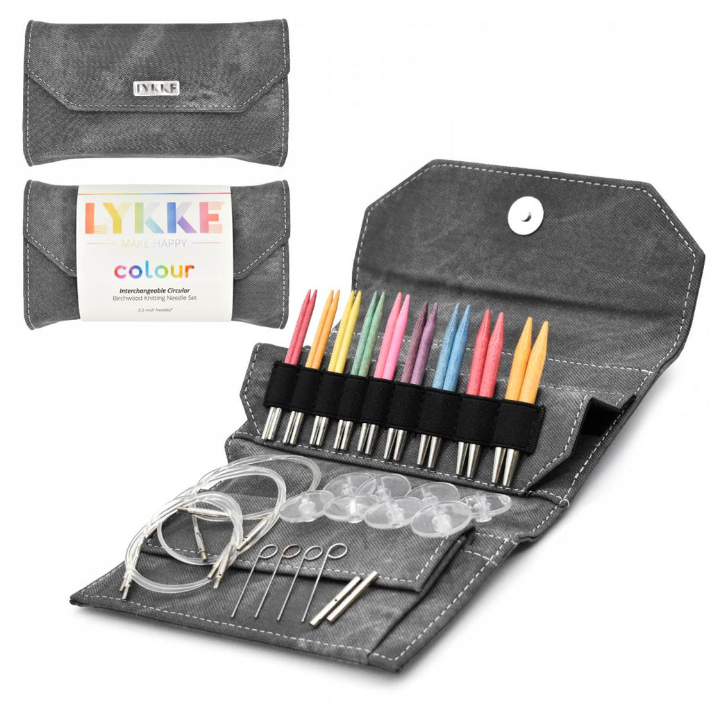 Blush Lykke 3.5 and 5 Interchangeable Circular Sets — The Nifty Knitter