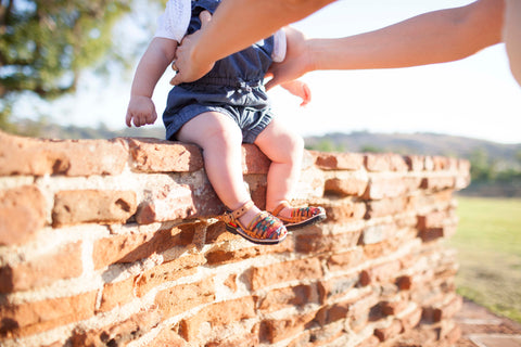 mexican huaraches for baby girl