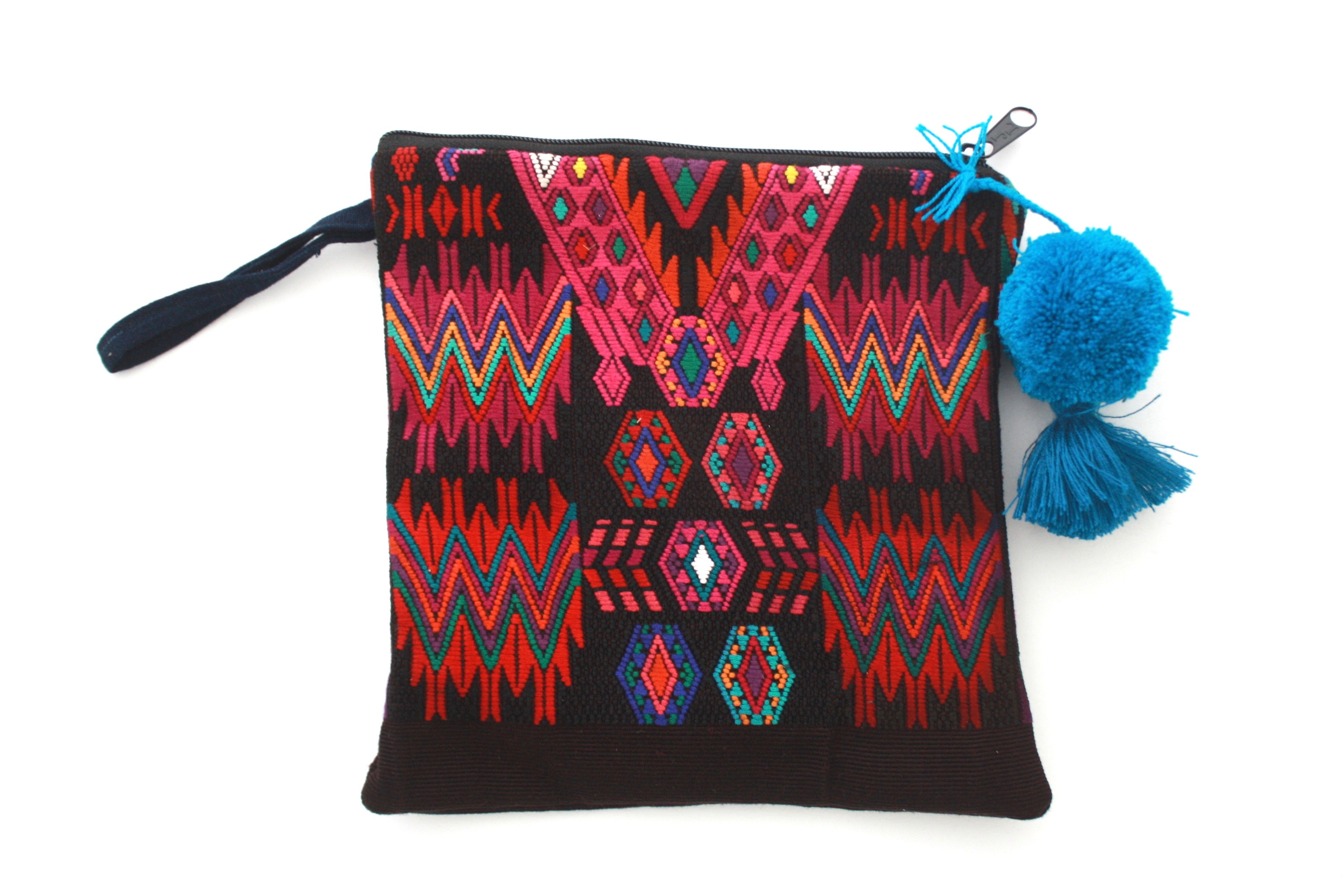 Huipil Cosmetic Bag- Azteca