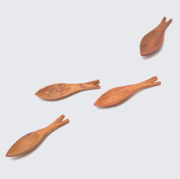 Olive Wood Flat Mixing Spoon – Humble Hilo