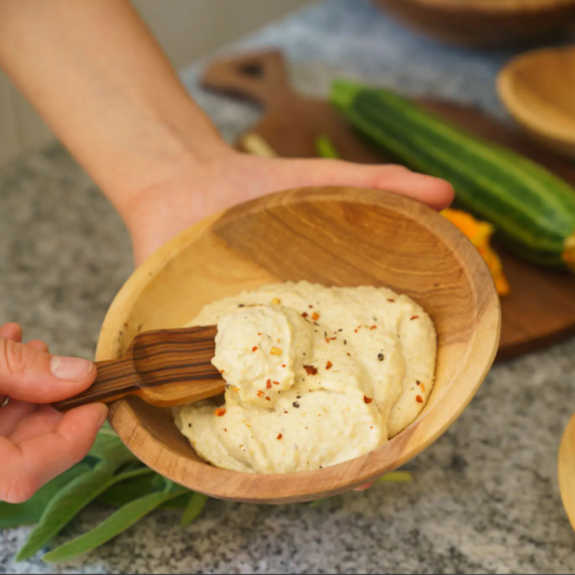 Olive Wood Flat Mixing Spoon – Humble Hilo