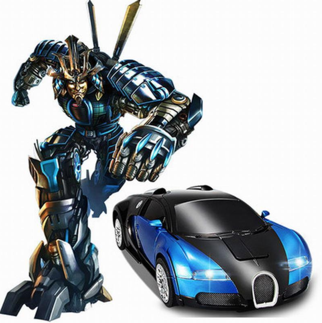 bugatti transformer rc car