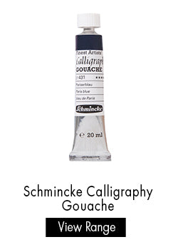 Schmincke Calligraphy Gouache at Parkers Sydney Fine Art Supplies