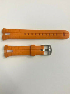 New Mens Timex T5K220 Ironman Triathlon 50 Lap 20mm Orange Sport Watch Band