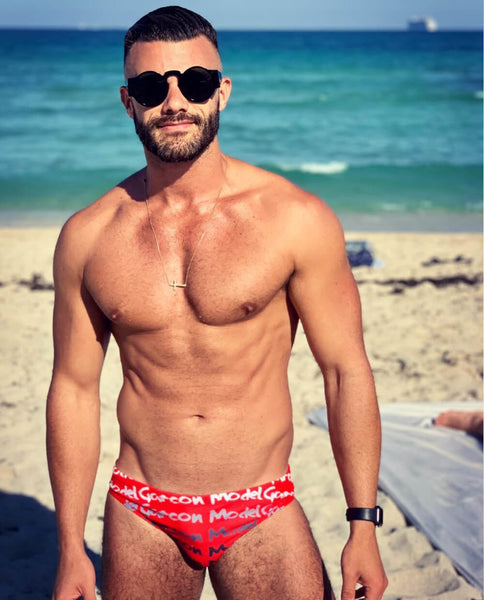 gay Beach Selfies sexiest swimwear models