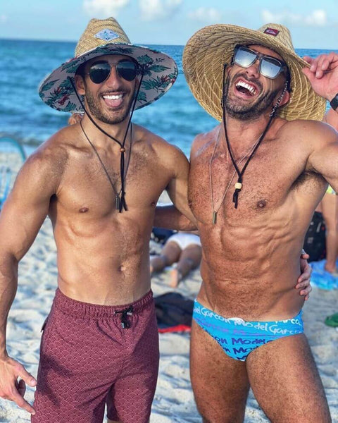 gay Beach Selfies sexiest swimwear models