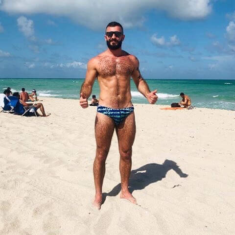 gay Beach Selfies sexiest swimwear models