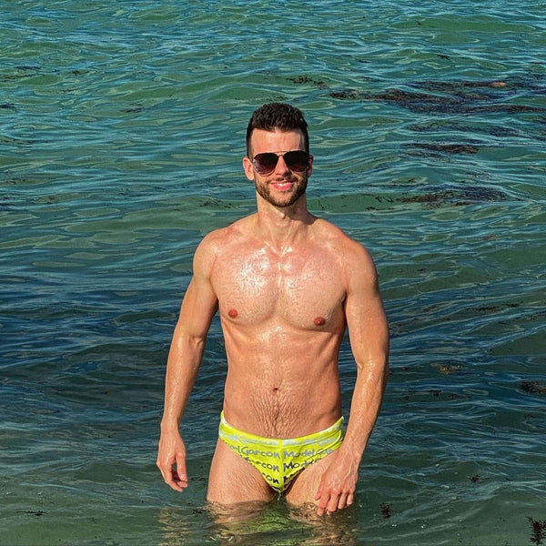 Men's Swimwear Selfies beach selfies men