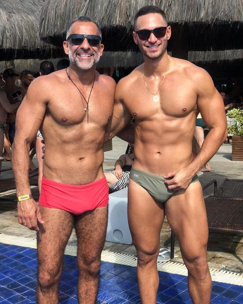 gay Beach Selfies sexiest swimwear models