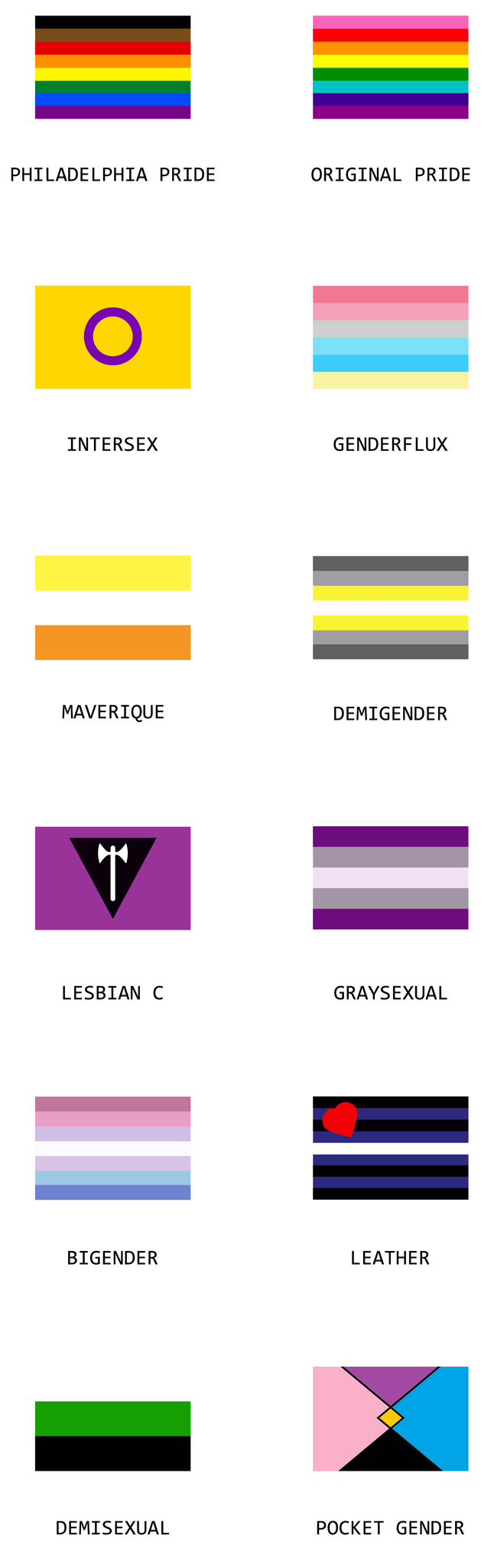 List of all gay LGBTQIA2S+ flags