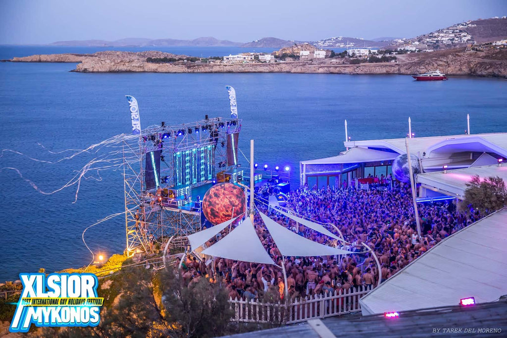 XLSIOR - Mykonos, Grèce fête du circuit du festival gay Grèce