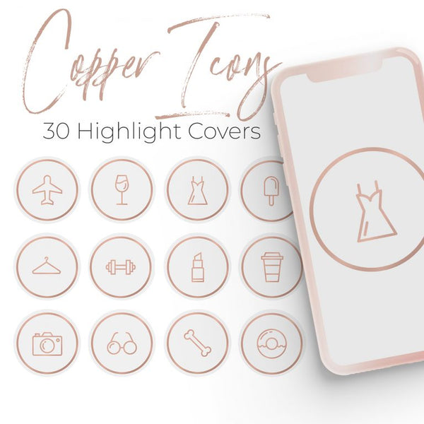 Parker-Arrow-Instagram-Story-Highlight-Cover-Icons-Copper