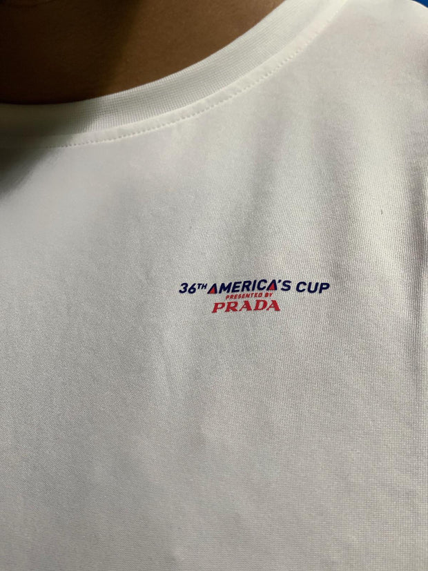 NORTH SAILS X 36TH AMERICA'S CUP PRESENTED BY PRADA PRINTED T-SHIRT WH –  Mayas Clothing