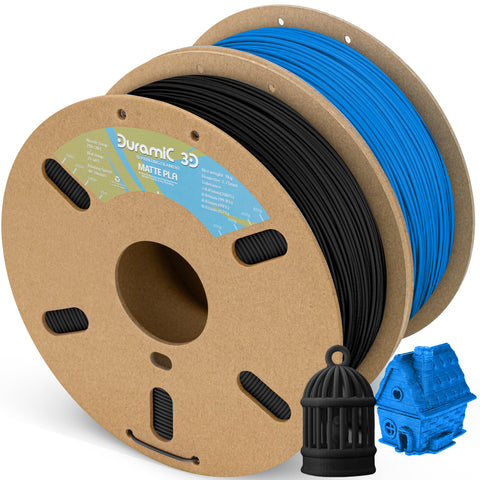 OVERTURE Easy PLA 1.75mm 3D Printer Filament, 1kg PLA Cardboard Spool  (2.2lbs), Dimensional Accuracy +/- 0.02mm, Fit Most FDM Printer (Easy Black)