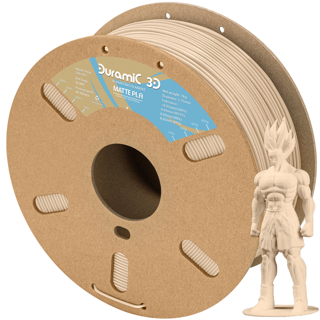Maryanne Jones Pest Pine DURAMIC 3D Matte PLA Filament 1.75mm, 1kg Cardboard Spool Matte Finish –  Duramic 3D