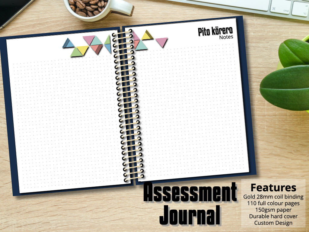 Viết nhật ký và đánh giá công việc mỗi ngày là một cách giúp chúng ta trở nên năng suất hơn. Cuốn Assessment Journal sẽ giúp bạn ghi lại những tiến trình và đánh giá kết quả hơn bao giờ hết. Hãy xem ngay hình ảnh để tìm hiểu thêm về loại sổ sách này nhé! 