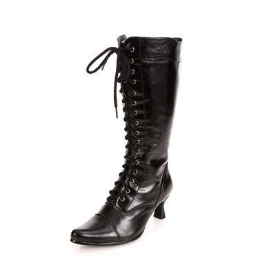 wide calf kitten heel boots