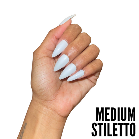 medium stiletto press on nails