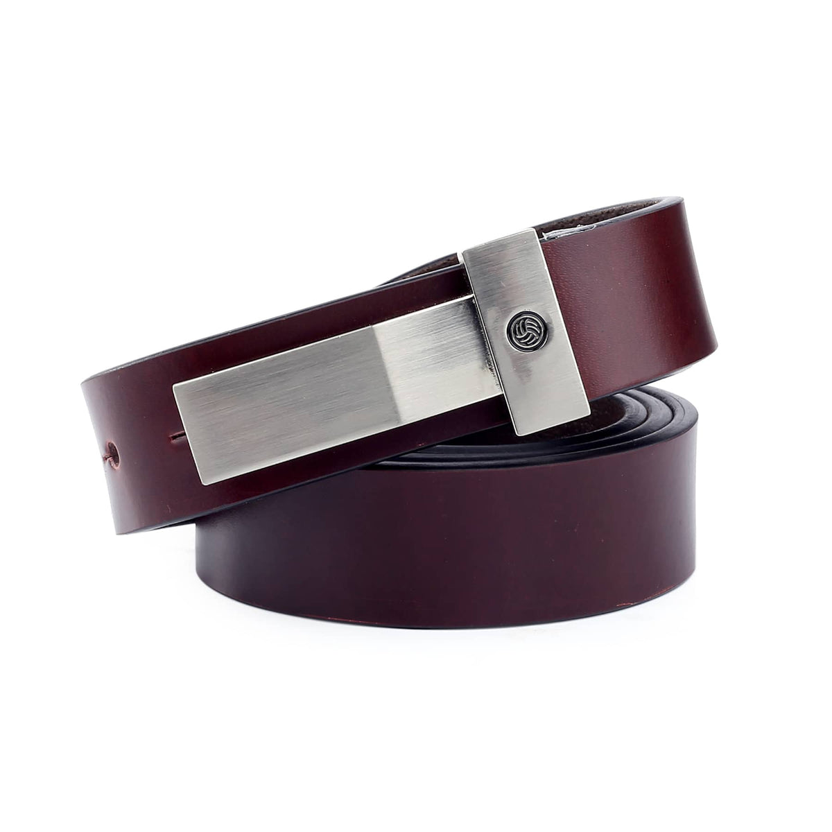 Cosy Installation Leather Belt for Men Automatic Lock Belt 28"