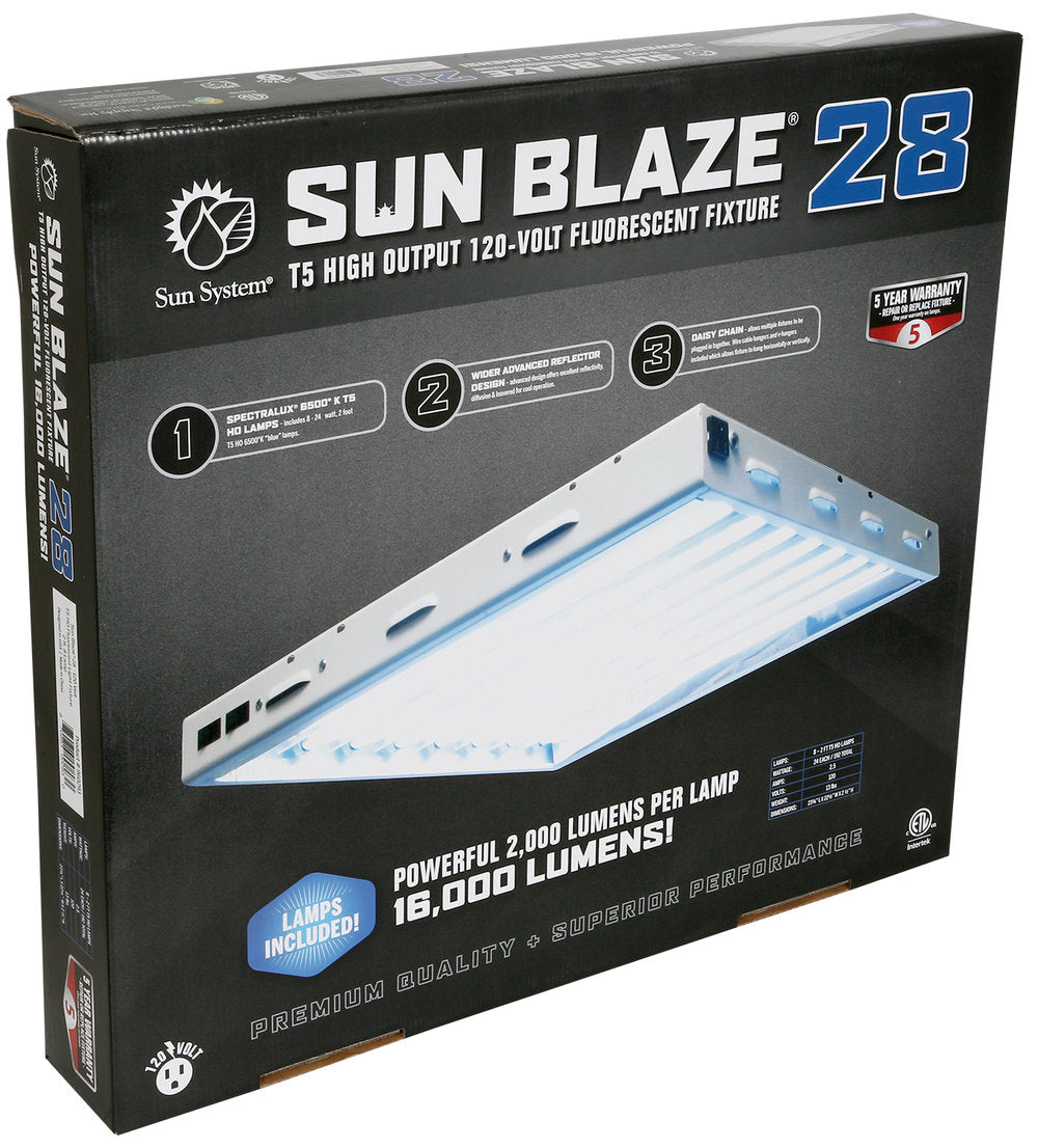 sun blaze high output t5 lights