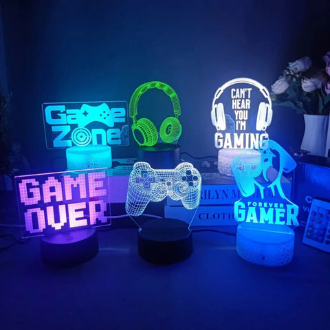 3D LED Gaming Light