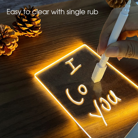 Led Light Up Note Board | Light Up Creative Light Board – The Store