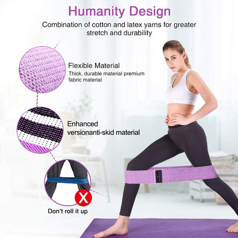 Elastische Yoga-Widerstandsbänder