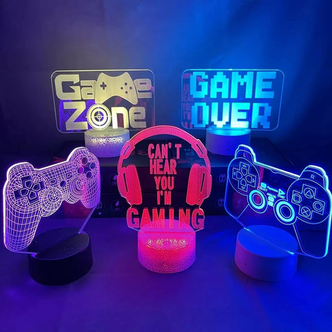 3D LED Gaming Light