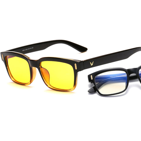 Blaulichtblockierende Brille