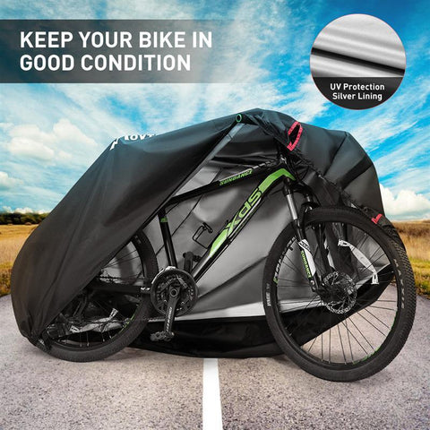 Funda impermeable para bicicleta