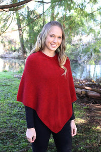 PLAIN PONCHO - Woolshed Gallery