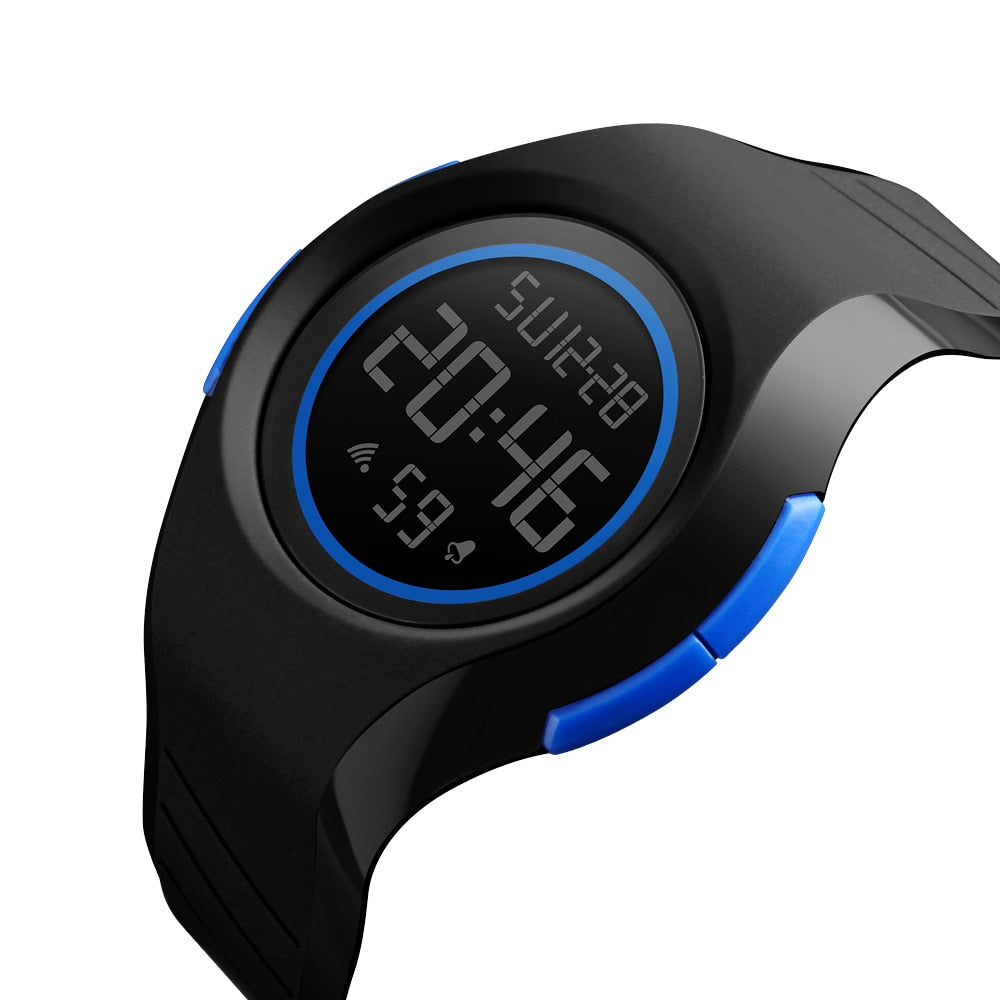 led digital sports watch