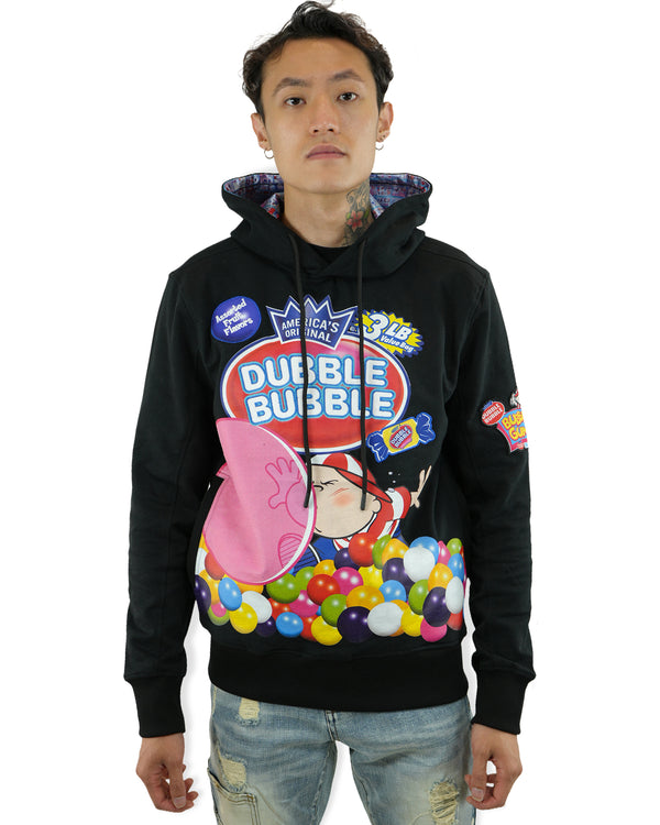 Dubble Bubble® Varsity Satin Black Jacket – PREME USA