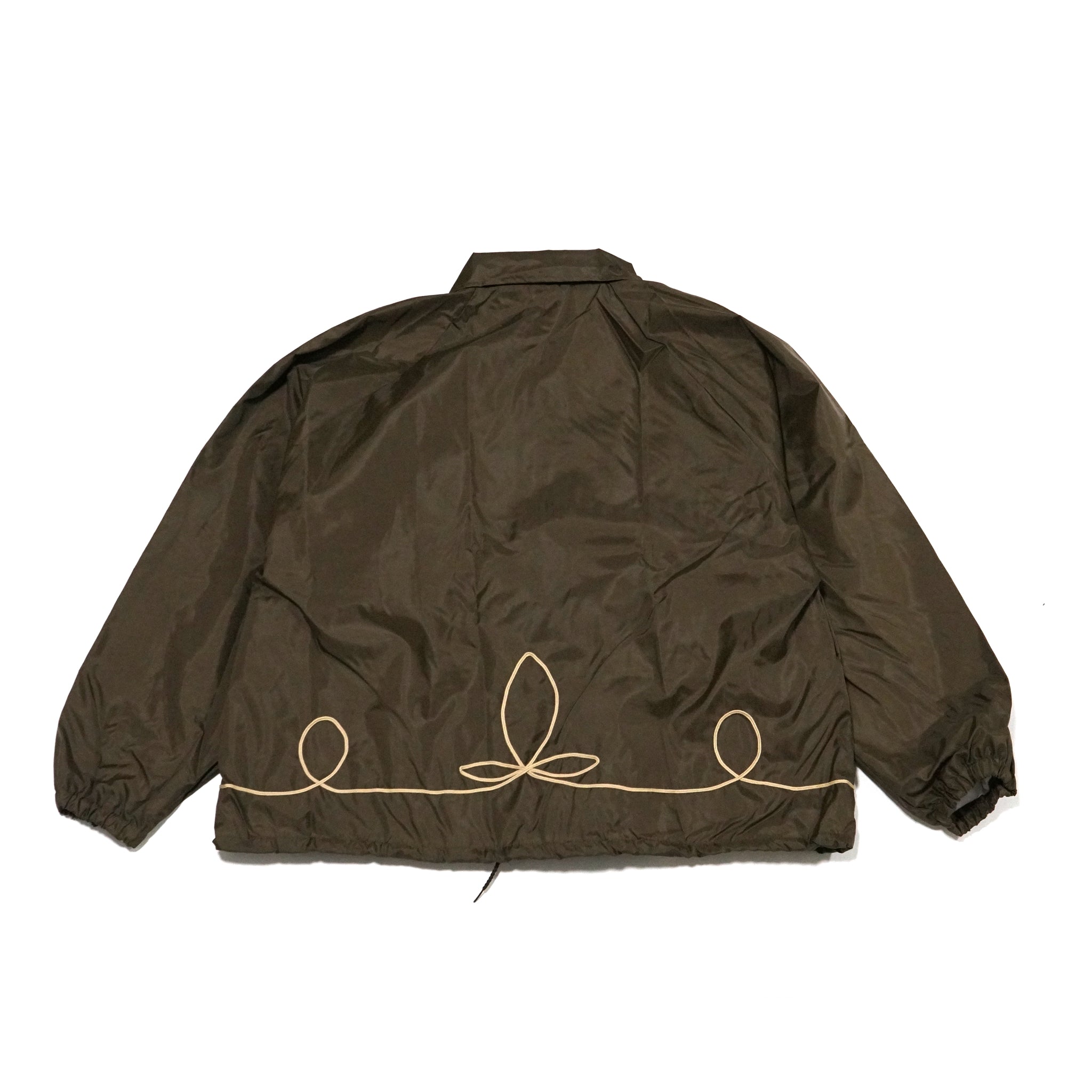 【新品未使用】genzai EMB Coach jacket ブラック