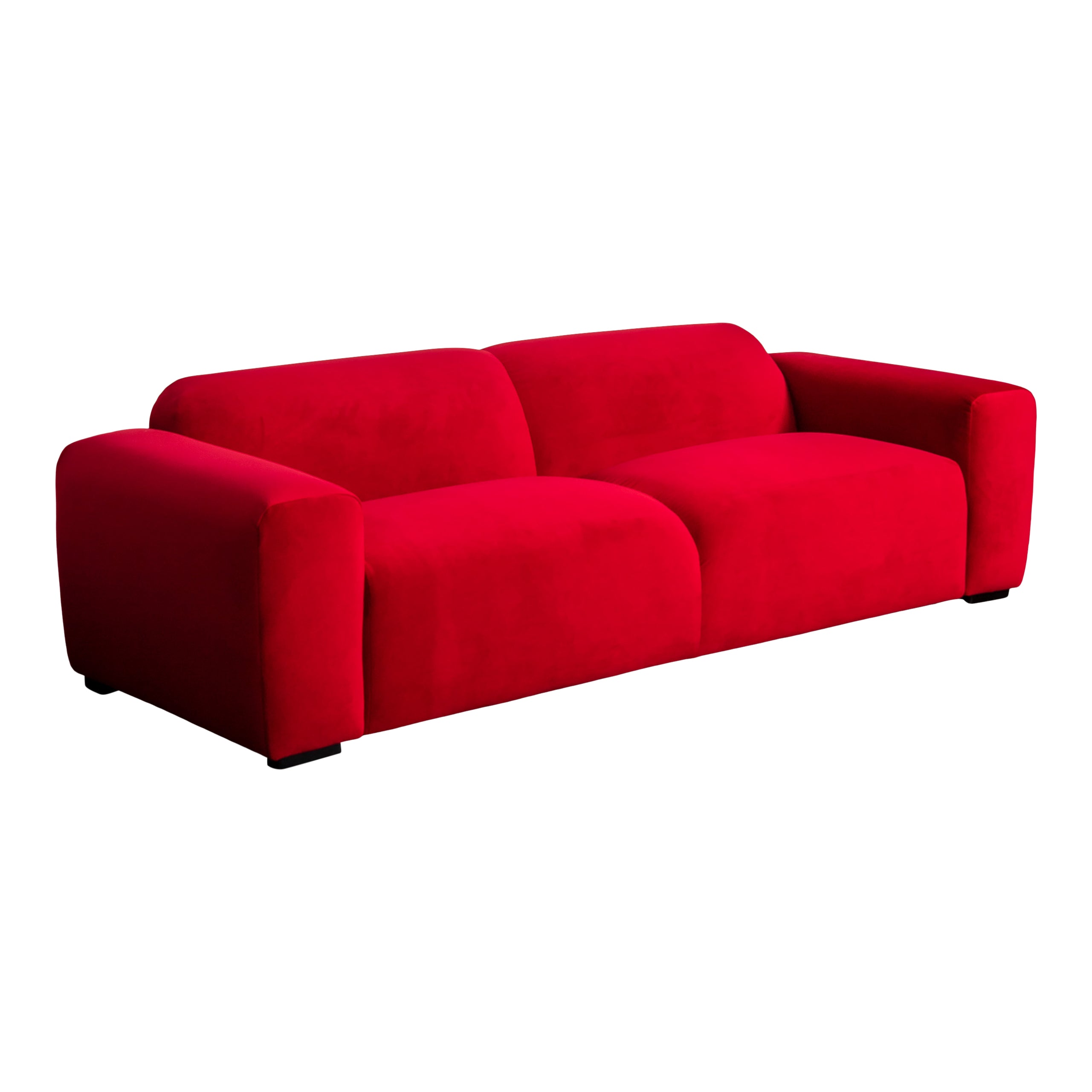 Vida Red Couch Found Rental Co