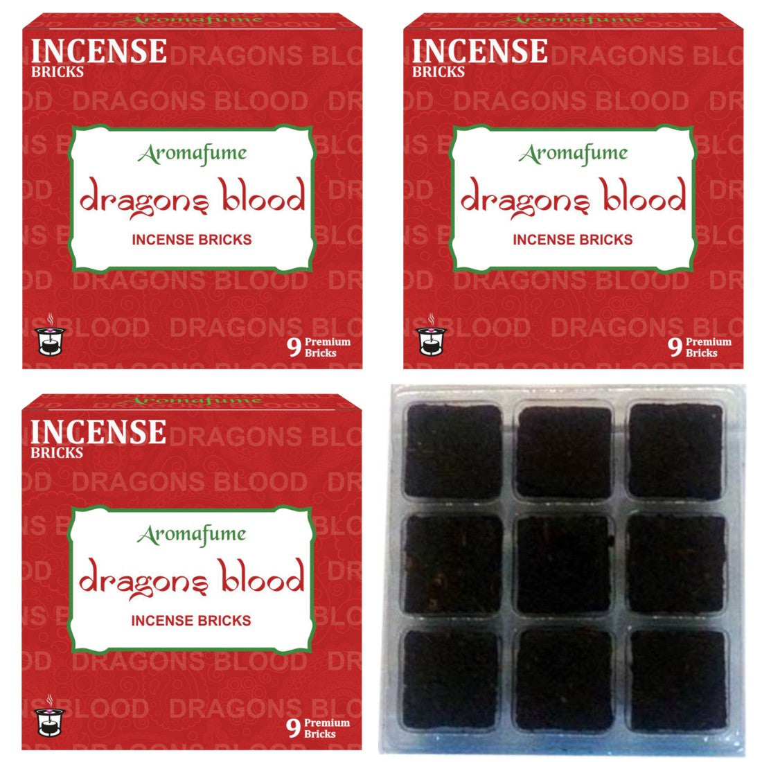 Dragons Blood Incense Bricks Aromafume